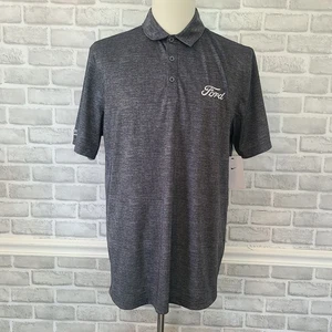 Polo de golf Nike Ford gris con logotipo de marca para hombre grande al aire libre ocio - Imagen 1 de 8