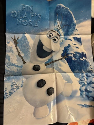 Игра Frozen Pin Olafs Nose для вечеринки на день рождения - Изображение 1 из 2