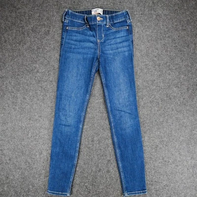 Pantalones de mezclilla ajustados de tiro alto Abercrombie para niños - niñas talla 11/12 Foto 1 de 4
