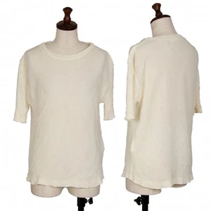 Yohji Yamamoto FEMME Wrinkle Short Sleeves Knit Sweater Size 3(K-115754) - Picture 1 of 12