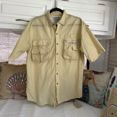 Hook & Tackle Outfitters CAMISA DE PESCA AMARILLA VENTILADA ML Like A Dang cinturón utilitario Foto 1 de 4