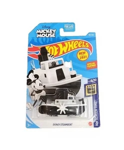 Disney Steamboat MICKEY MOUSE 193/250 Hot Wheels GRX18 Screen Time 9/10 Willie - Picture 1 of 1