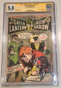 LANTERNA VERDE 85 CGC 5.5 SS NEAL ADAMS & SKETCH EDIZIONE DROGA RARISSIMA ORIGINALE 🔑 - Foto 1 di 2