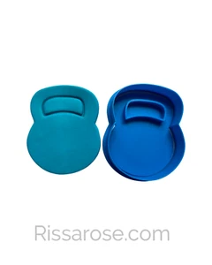 Kettle Bell Cookie Cutter Stamp Personalised space Weight - Picture 1 of 1