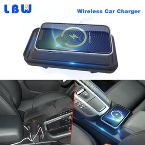 Wireless Charger Phone Fast Charging Center Console For Porsche Cayenne 2011-17 - Picture 1 of 12