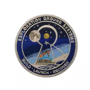 NASA Exploration Ground Systems Artemis MISSION Full Size Emboidered Patch FREE - Picture 1 of 1