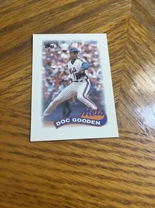 Dwight Gooden 1989 Topps Mini Major League Leaders New York Mets #26 - Picture 1 of 3