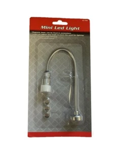 SMALL LED MACHINE LIGHT MAGNETIC BASE BENDY ARM RDGTOOLS - Picture 1 of 1