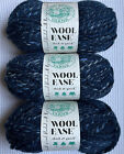 (3) Lion Brand Wool-Ease Thick & Quick Yarn Blue River Run #535, 5 Oz.