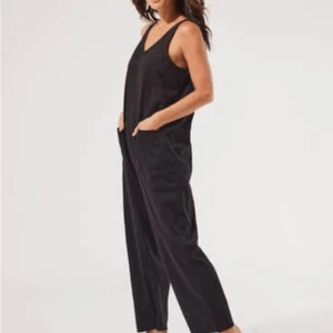 Tuta donna senza maniche Pact All Ease cotone biologico nero Large - Foto 1 di 7