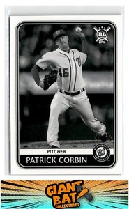 2020 Topps Big League #3 Patrick Corbin Black & White