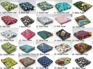 Indian Floral Designs 100%Cotton Fabric Screen Printed Dressmaking Sewing Fabric - Picture 1 of 210