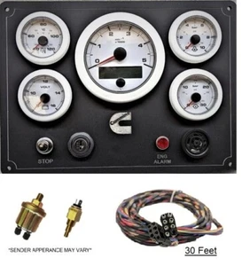 CUMMINS  OceanLink (Five Gauge) PANEL KIT with Senders and 8-Pin Harness - Bild 1 von 1