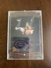 Jeff Hardy 2007 Topps WWE Action Signed Card IN PERSON