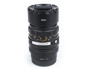 PENTACON Lens auto 1.8/50 fast lens Mount M42 - FujiFilm FX - Picture 1 of 11