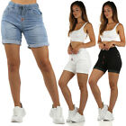 Damen Shorts Bequeme 5-Pocket-Style Regular Waist Slim Fit Hose 837612