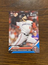 2023 Topps Now #980 Pablo Lopez Minnesota Twins ALDS BLUE Parallel 1/49