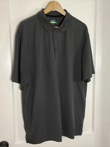 Ben Hogan Performance Short Sleeve Shirt Mens 2XL Polo Golf Gray Sport Polyester - Picture 1 of 9