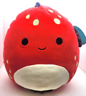 Squishmallows 11" Dolan the Red Dino w/Spots FIRST TO MARKET EXCLUSIVE w/Bio Tag