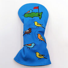 Golf Greens Birds Driver Wood Club Head Cover 460CC Headcover for Taylormade Pin