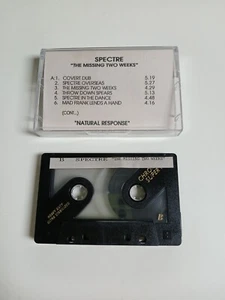 SPECTRE THE MISSING TWO WEEKS CASSETTE TAPE PROMO NATURAL RESPONSE UK 1996 - Picture 1 of 1
