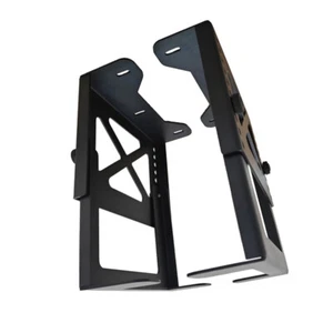 Adjustable Under Table Protective Holder Computer Stand Bracket For Desktop PC - Photo 1/12