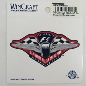 2001 Formula-1 United States Grand Prix Event Collector Decal - Picture 1 of 6