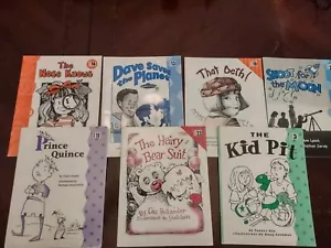 Lot 7 PHONICS PRACTICE READERS Harcourt Brace Reading TEACHER HOMESCHOOL - Picture 1 of 2