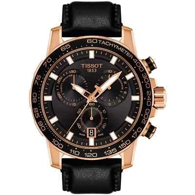 TISSOT Supersport Chrono T125.617.36.051.00 Black Dial Men's Watch 45.5mm - Image 1 of 4