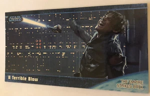 Empire Strikes Back Widevision Trading Card 1997 #47 A Terrible Blow Skywalker - Picture 1 of 2