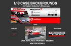 Fernando Alonso F1 Helmet Background for F1 1/18 1/43 Case Panini McLaren MP4/22