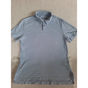 Flint and Tinder Herren Medium Golf Poloshirt Kurzarm Reine Baumwolle Grau USA - Bild 1 von 8