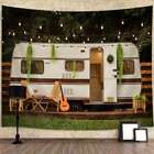 Caravan Camping Extra Large Tapestry Wall Hanging Garden Backgrounds Photography