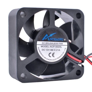 DC Axial Fan 12V 0.21A 2 Pin Large Volume Air Cooling Fan Chassis Cooling Cooler - Picture 1 of 6