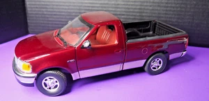 ERTL American Muscle 1997 Ford F150 XLT 1/18 Scale Die-Cast Burgundy  Color - Picture 1 of 5