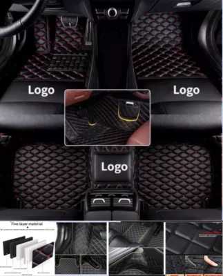 For Peugeot RCZ luxury waterproof Car Floor Mats Trunk Mats Liners auto Carpets - Image 1 of 4