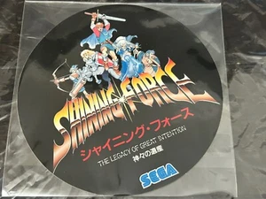 Genuine Sega Shinning Force Sticker Megadrive Saturn Dreamcast NEW - Picture 1 of 2