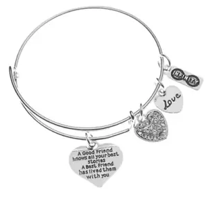 Pulsera Best Friends - No Hermanas de Sangre Sino Hermanas de Corazón - Imagen 1 de 1