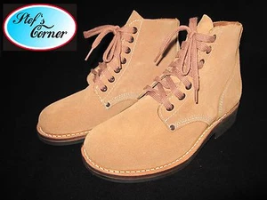 Botas Lutece MFG Co Vintage Botas de Cuero Rugosas Rockabilly Steve McQueen Talla 6-13 - Imagen 1 de 2