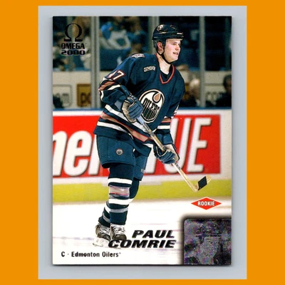 Paul Comrie #89 1999 Pacific Omega Edmonton Oilers Hockey Card NHL NM - Image 1 of 3