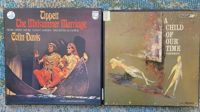 Tippett - 2 BOX SET LOT.  The Midsummer Marriage  AND  A Child Of Our Time  VG++ - Image 1 of 4