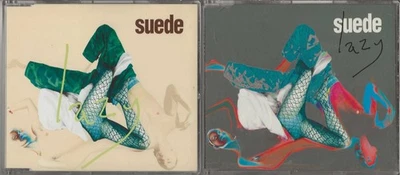 Lazy by Suede (Singles CD1+CD2 1997 UK Nude) 2 Singles - Image 1 of 2