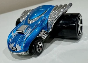 Hot Wheels - 2004 First Edition Fatbax - Exhausted Blue Diecast Loose - Picture 1 of 6