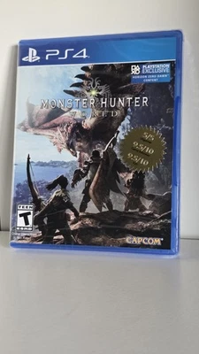 NEW Monster Hunter World Sony PlayStation 4 SEALED PS4 - Image 1 of 2