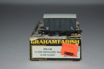 N Scale Graham Farish GWR Wagon Van Freight Car C51663 - Image 1 of 2