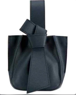 ZAC POSEN Anthea Leather Wristlet Crossbody Bag In Black NEW $250 No Dust bag - Image 1 of 4