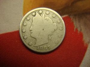 1887 STATI UNITI LIBERTY TESTA "V" NICHEL - MOLTI DETTAGLI - TUTTA SUPERFICIE NATURALE - Foto 1 di 7
