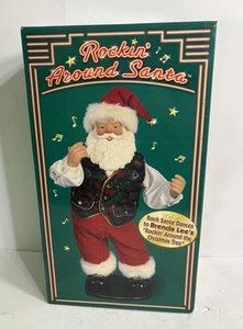 Vtg 1999 Rockin’ Around Santa  Dancing Music Rock Brenda Lee Music - Picture 1 of 8