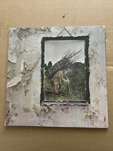 Led Zeppelin IV OG LP 1971 Atlantic Records Specialty Press SD 7208 VG/G - Picture 1 of 10