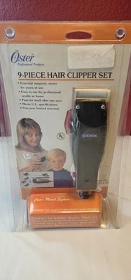  Винтажный Oster машинка для стрижки комплект 9 шт модель 274 серии новый в упаковке.  - Изображение 1 из 4